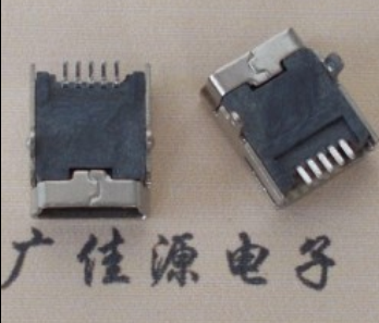 贺州mini usb 5p接口 迷你 卧式插座 端子贴片 接插件