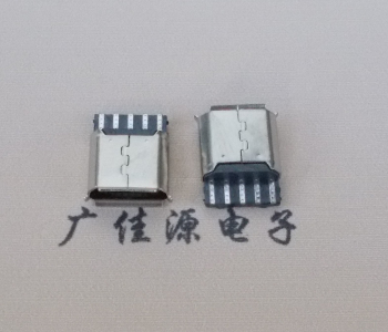贺州Micro USB5p母座焊线 前五后五焊接有后背