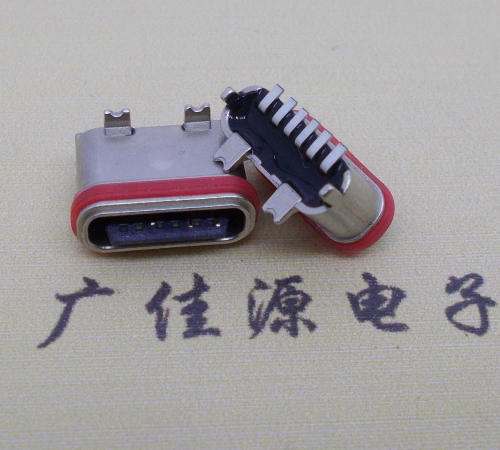 贺州立式贴片防水Type-C6P母座连接器