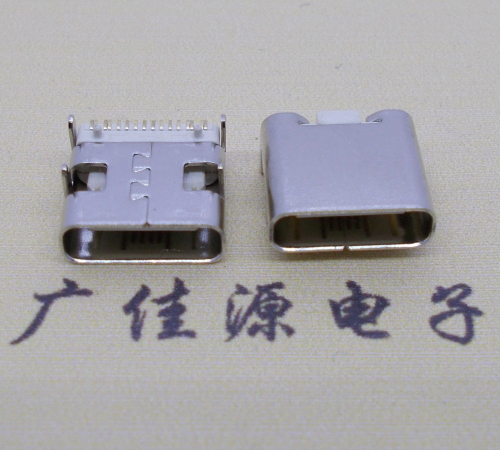 贺州卧式板上型Type-C16P母座H=8.3连接器