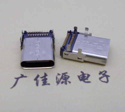贺州板上型Type-C24P母座双排SMT贴片连接器
