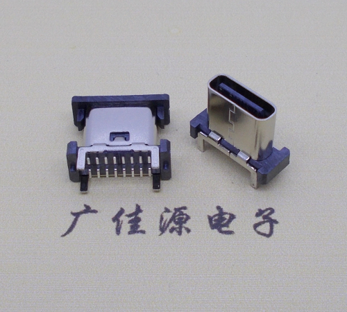 贺州立贴type-c16p母座长H=8.8mm