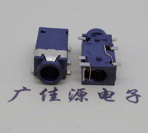 贺州PJ-342耳机2.5/3.5音频插座六脚贴片双柱